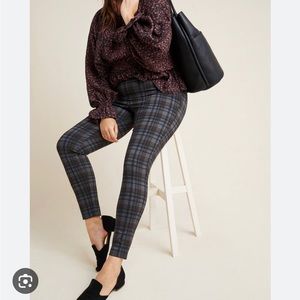 Antropologie Sanctuary Autumn Plaid Leggings